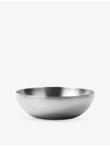 selfridges Service Projects Oval Stainless-Steel Bowl 20cm- Buy online at McGrocer