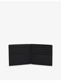 BOSS embossed leather wallet with 8 card slots, imported from the UK