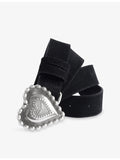 Zadig&Voltaire Santa Fe Crush suede belt 90cm, imported from the UK