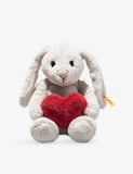 Steiff Hoppie Grey Love Rabbit soft toy 16cm (British brand)