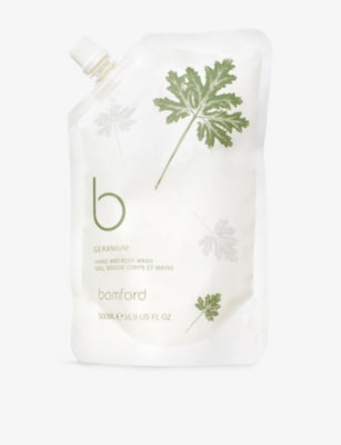 Bamford geranium hand and body wash 500ml, imported from the UK
