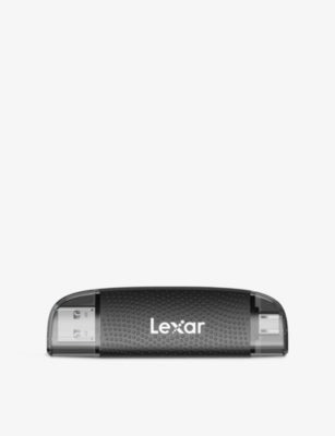 Lexar LRW310 dual-slot SD microSD card reader, UK version