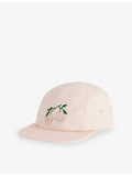 Liewood striped cotton-seersucker kids cap, imported from the UK