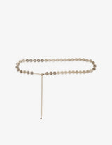 selfridges Claudie Pierlot Medallion Chain Belt- Buy online at McGrocer