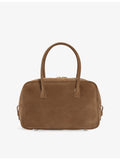 Sandro Ezmeh suede top-handle bag 32cm, imported from the UK