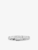 APM Monaco Ice Sterling Silver and Cubic Zirconia Bracelet
