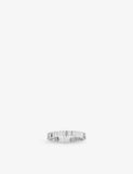 APM Monaco Up And Down Sterling Silver and Cubic Zirconia Bracelet
