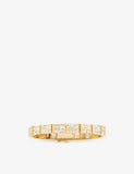 APM Monaco Ice 18ct Yellow-Gold Plated Alloy and Cubic Zirconia Bracelet