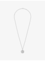 selfridges Van Cleef & Arpels Zodiaque Capricorn Medal Rhodium-Plated 18ct White-Gold Pendant- Buy online at McGrocer