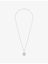 selfridges Van Cleef & Arpels Zodiaque Medal Cancer Rhodium-Plated 18ct White Gold Pendant 21mm- Buy online at McGrocer