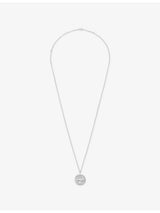 selfridges Van Cleef & Arpels Zodiaque Medal Sagittarius Rhodium-Plated 18ct White-Gold Pendant 21mm- Buy online at McGrocer