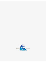 selfridges Poubel La Mer Sterling-Silver and Enamel Charm 2.5cm- Buy online at McGrocer