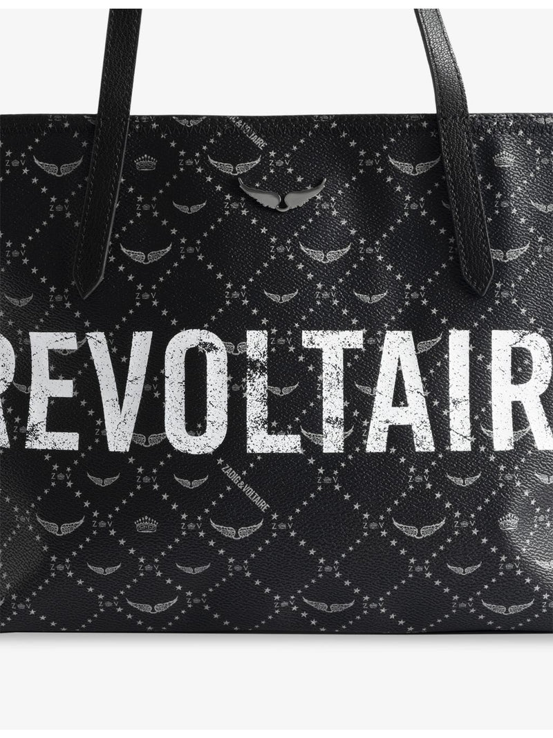 Zadig&Voltaire Revoltaire coated-canvas tote bag, UK version