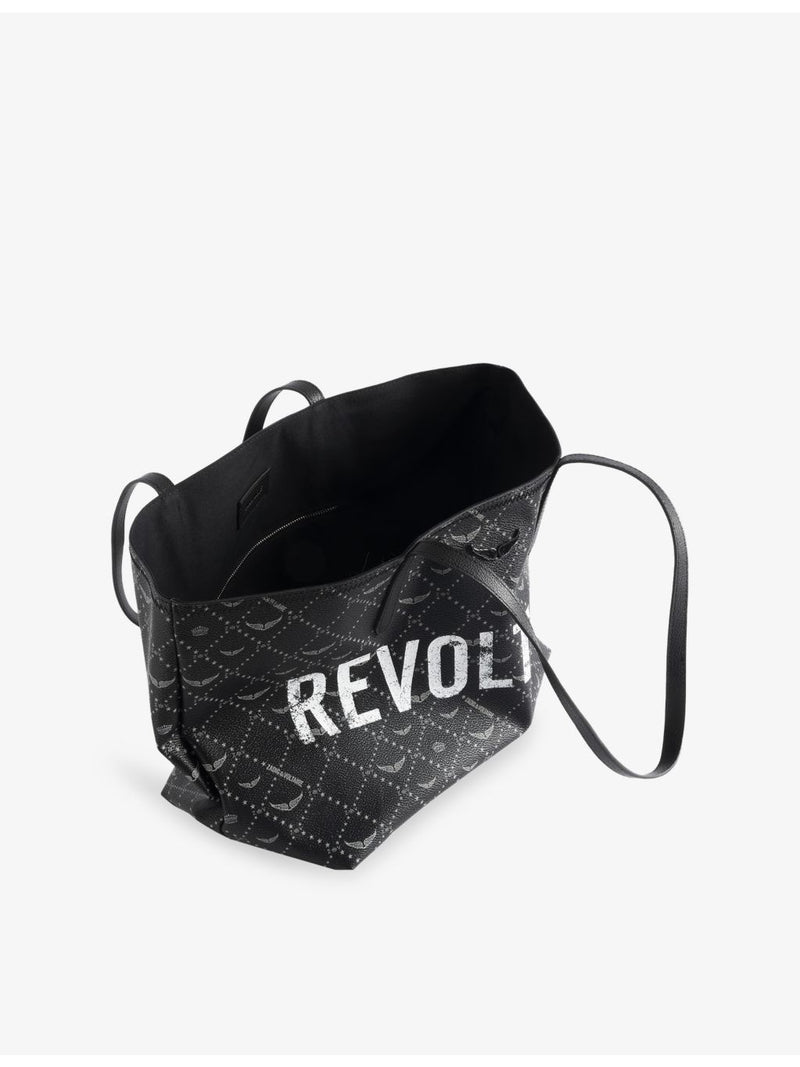 Zadig&Voltaire Revoltaire coated-canvas tote bag, UK version