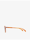 David Beckham round-frame acetate sunglasses with tortoiseshell pattern - British product