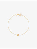 Astrid & Miyu 14ct gold diamond bracelet hardware design, UK version