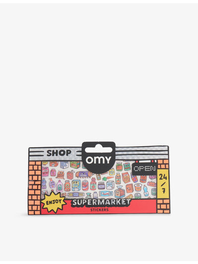 selfridges OMY Supermarket Sticker Sheet- Buy online at McGrocer