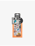 OMY music sticker sheet 20 holographic stickers, UK version