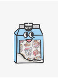 OMY Big Milk sticker sheet holographic milk stickers (British brand)
