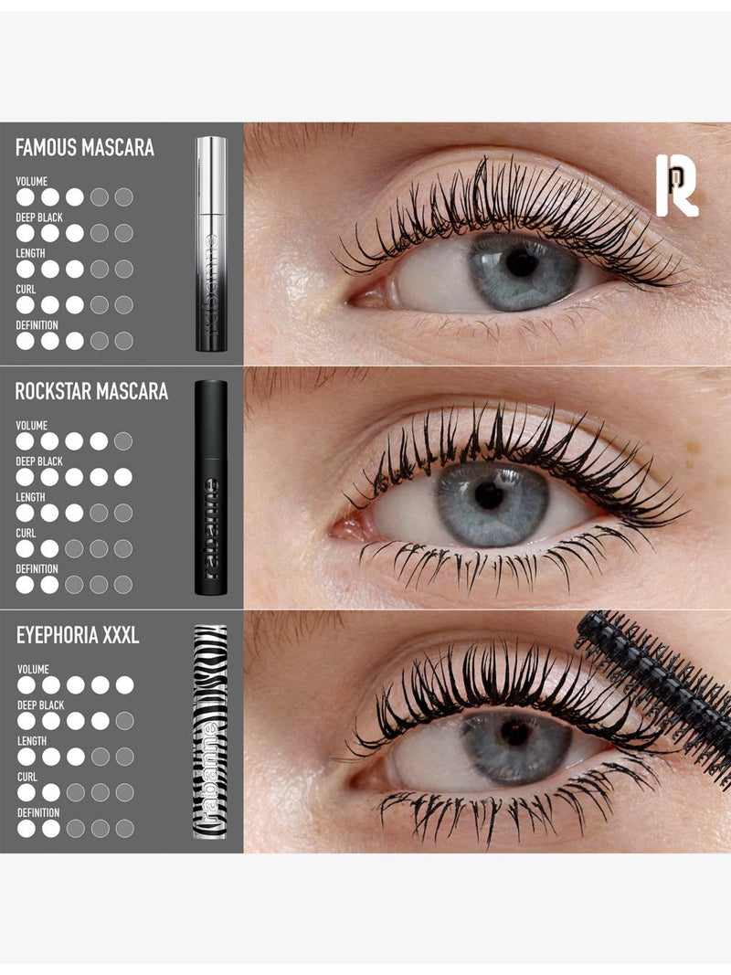 Rabanne Eyephoria lash boosting mascara 10ml (British brand)