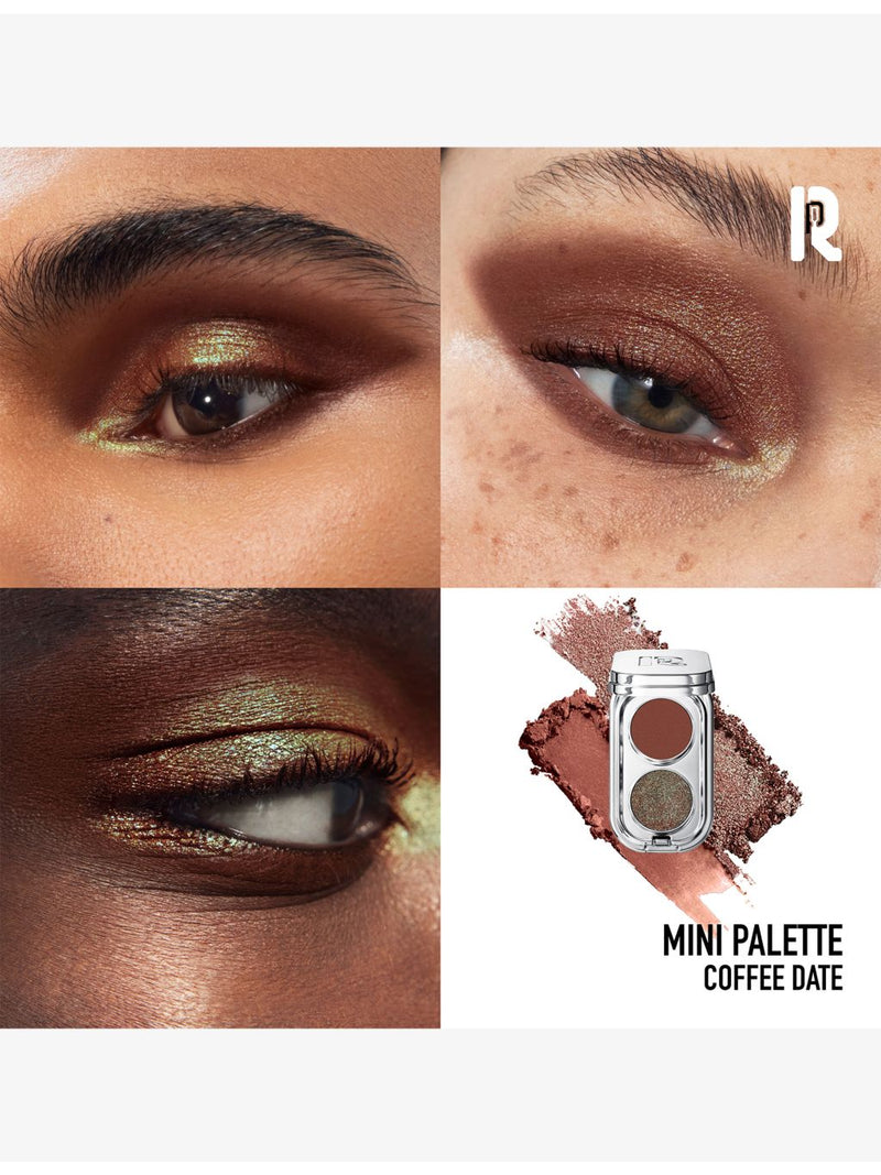 Rabanne mini eyeshadow duo palette 1.8g (British brand)