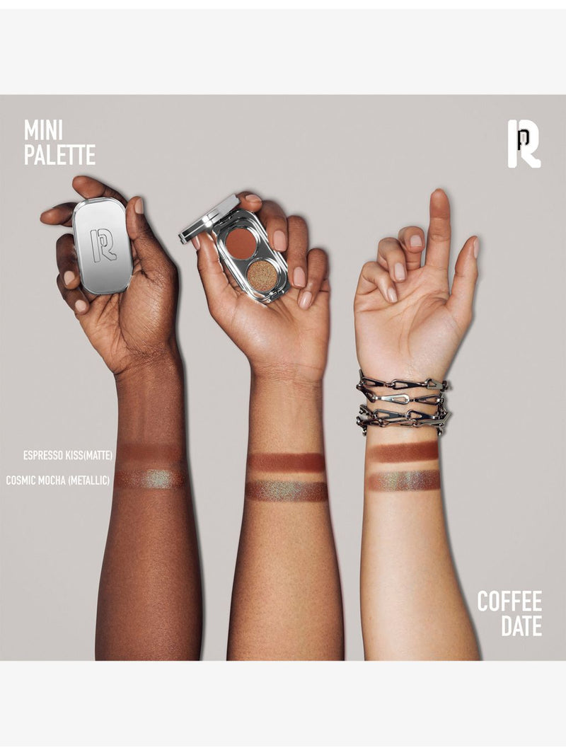 Rabanne mini eyeshadow duo palette 1.8g (British brand)