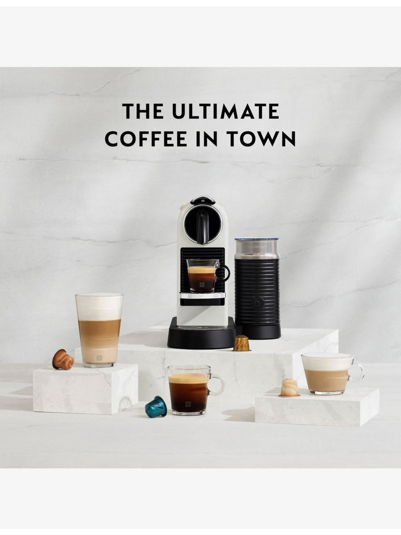 Nespresso Citiz coffee machine with milk frother, imported from the UK