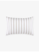 selfridges BRay Striped Cotton Pillowcase 50cm x 75cm- Buy online at McGrocer