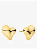 Sif Jakobs 18ct gold-plated sterling silver stud earrings (British brand)