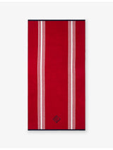 selfridges Ralph Lauren Home Hallie Cotton Beach Towel 90cm x 170cm- Buy online at McGrocer