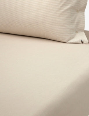 Ralph Lauren Home Oxford Cotton Fitted Sheet