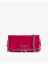 selfridges Zadig&Voltaire Rock Leather Clutch Bag- Buy online at McGrocer