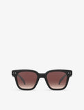 IZIPIZI rectangle acetate sunglasses with UV-protected lenses, UK version
