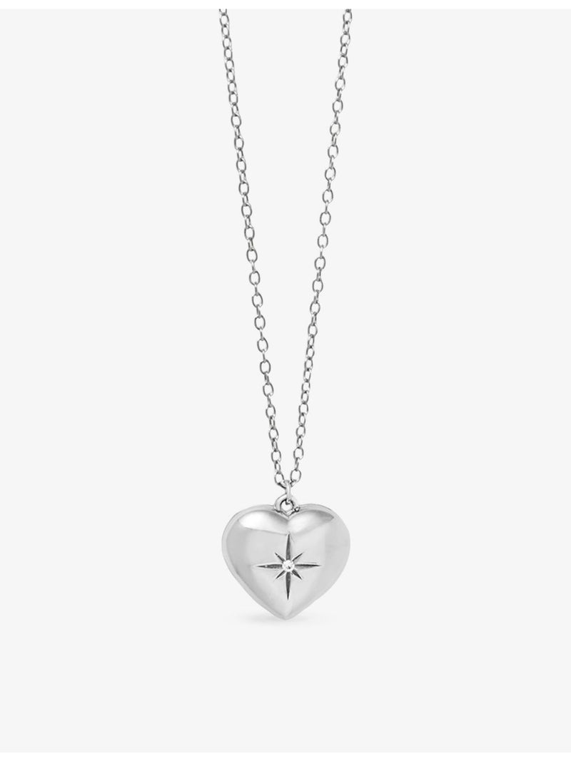 Astley Clarke mini heart locket necklace in sterling silver - British product