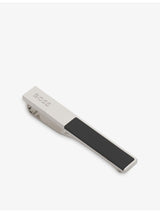 selfridges BOSS Debossed Brass Tie Clip- Buy online at McGrocer