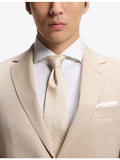 BOSS jacquard silk-blend tie - British product