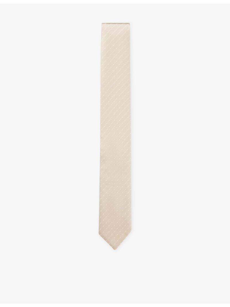 BOSS jacquard silk-blend tie - British product