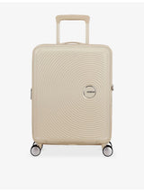 selfridges American Tourister SoundBox Cabin 4-Wheel Expandable Suitcase 55cm- Buy online at McGrocer