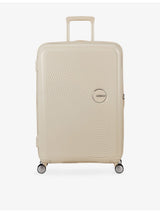 selfridges American Tourister SoundBox Large 4-Wheel Expandable Suitcase 77cm- Buy online at McGrocer