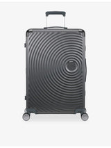 selfridges American Tourister SoundBox Alu Large 4-Wheel Suitcase 77cm- Buy online at McGrocer