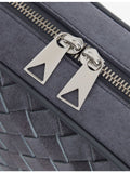 Bottega Veneta suede camera cross-body bag (British brand)