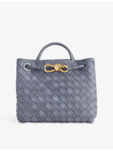 selfridges Bottega Veneta Andiamo Small Suede Tote Bag- Buy online at McGrocer