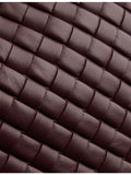 Bottega Veneta medium leather shoulder bag with polished finish (British brand)