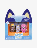 Bluey Fuzzies Shadowlands playset with three mini-figures, imported from the UK