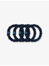 selfridges Slip Skinny Pure Silk Hair Scrunchies, Pack of 4- Buy online at McGrocer