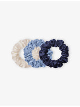selfridges Slip Large Pack of Three Pure Silk Hair Scrunchies- Buy online at McGrocer