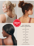 Slip skinny pure silk scrunchies pack of four, imported from the UK