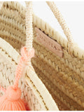 Boutique Bonita straw basket bag Aperol Spritz, UK version