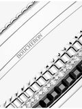 Boucheron Quatre Black Edition diamond bracelet in white gold - British product