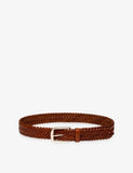 Sandro Braided Leather Belt